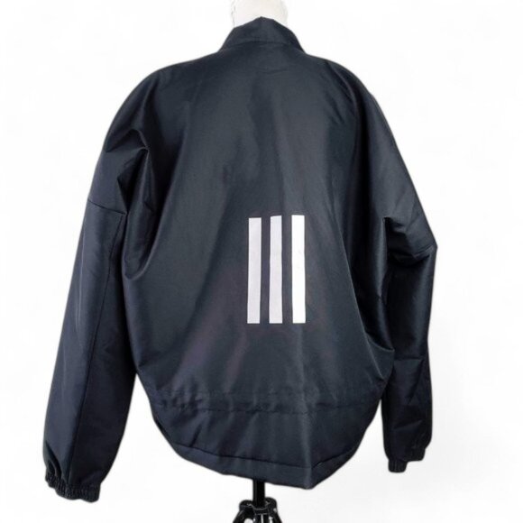 Adidas Back to Sport Light Insulated Zip Up Jacket Women's Chunky Three Stripe L - Picture 4 of 10